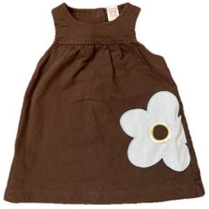 Carter’s Smock Dress Size 6 Months Brown Blue